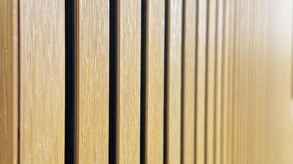 Holzfassadenpaneele — Detail
