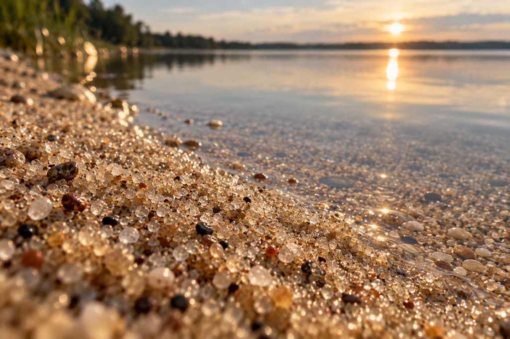 See — Ufer und Wasser
